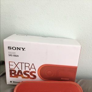 Sony SRS-XB20 Portable Wireless Speaker Extra Bass